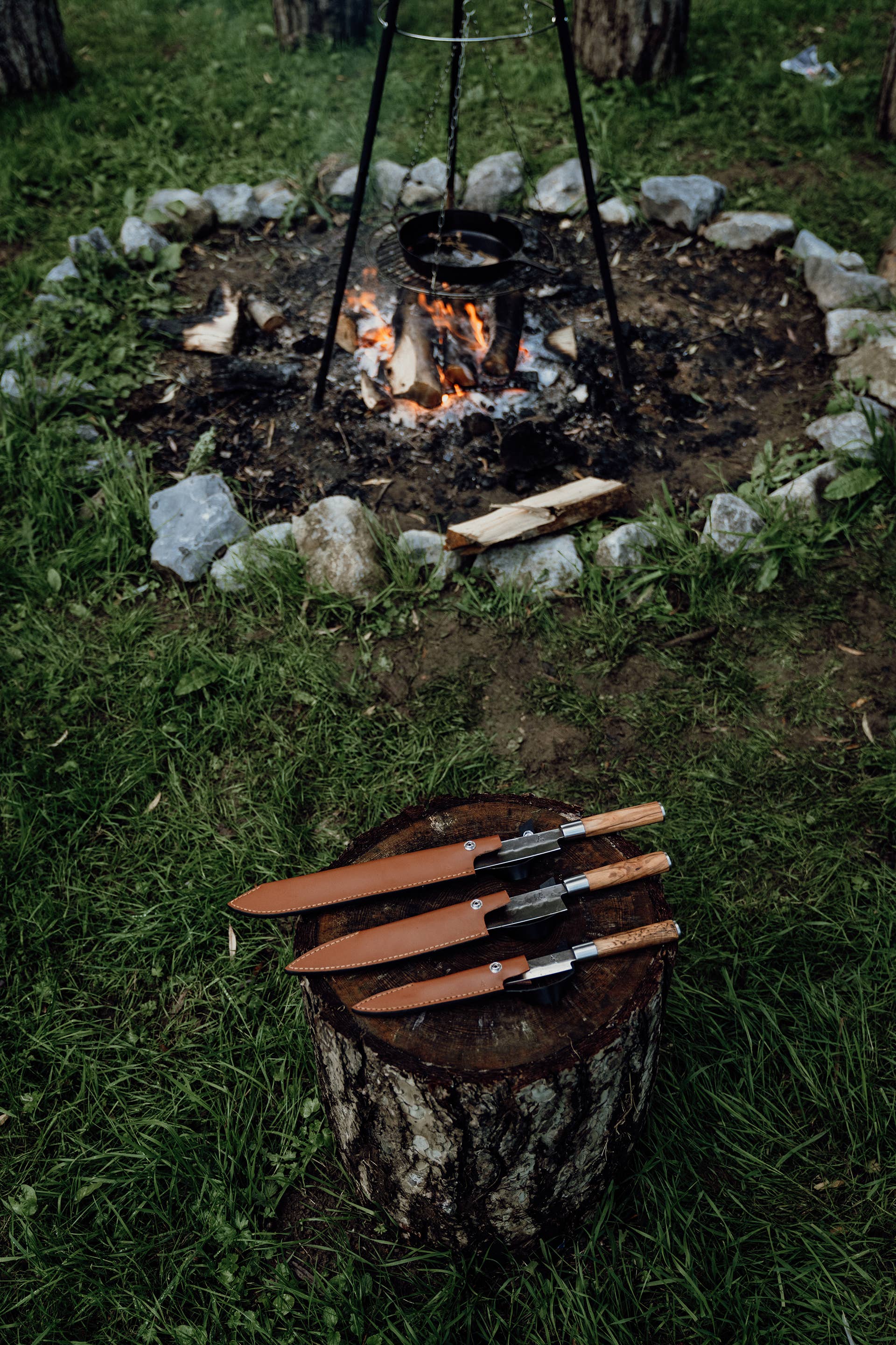 Laguiole du Monde - Wholesale Kitchen/Utility Knife - Anvil Butcher Knife6