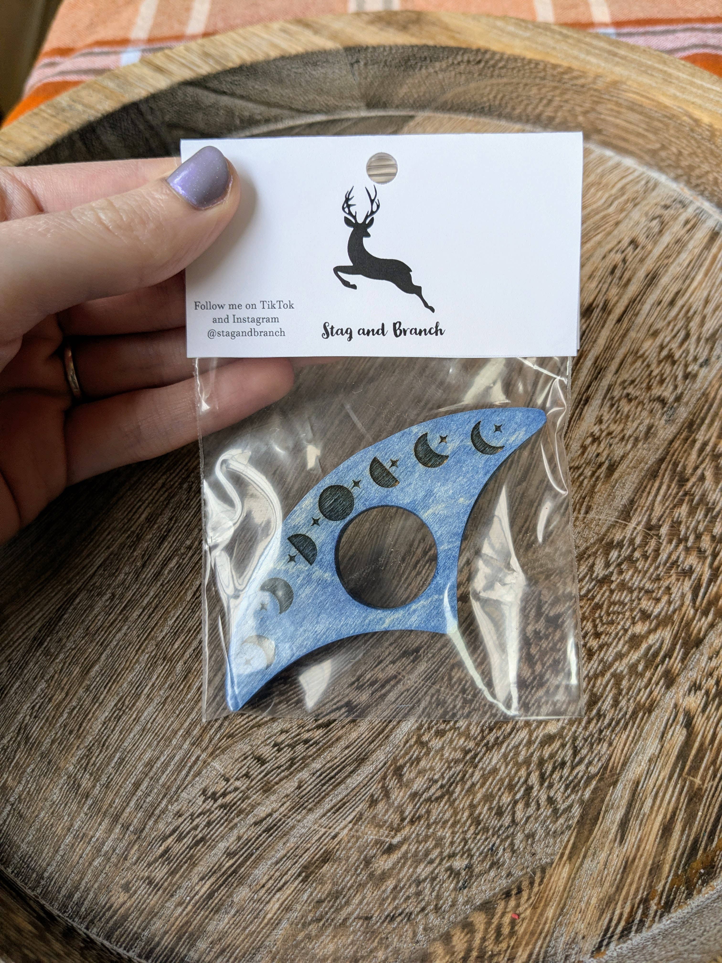 Stag and Branch - Vente Porte-livres - Porte-pages en bois | Quatre modèles différents14