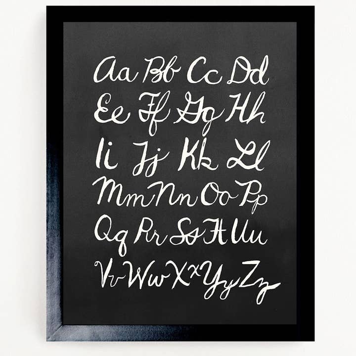 Clementine Kids - Wholesale Art Print - Alphabet Art Print2