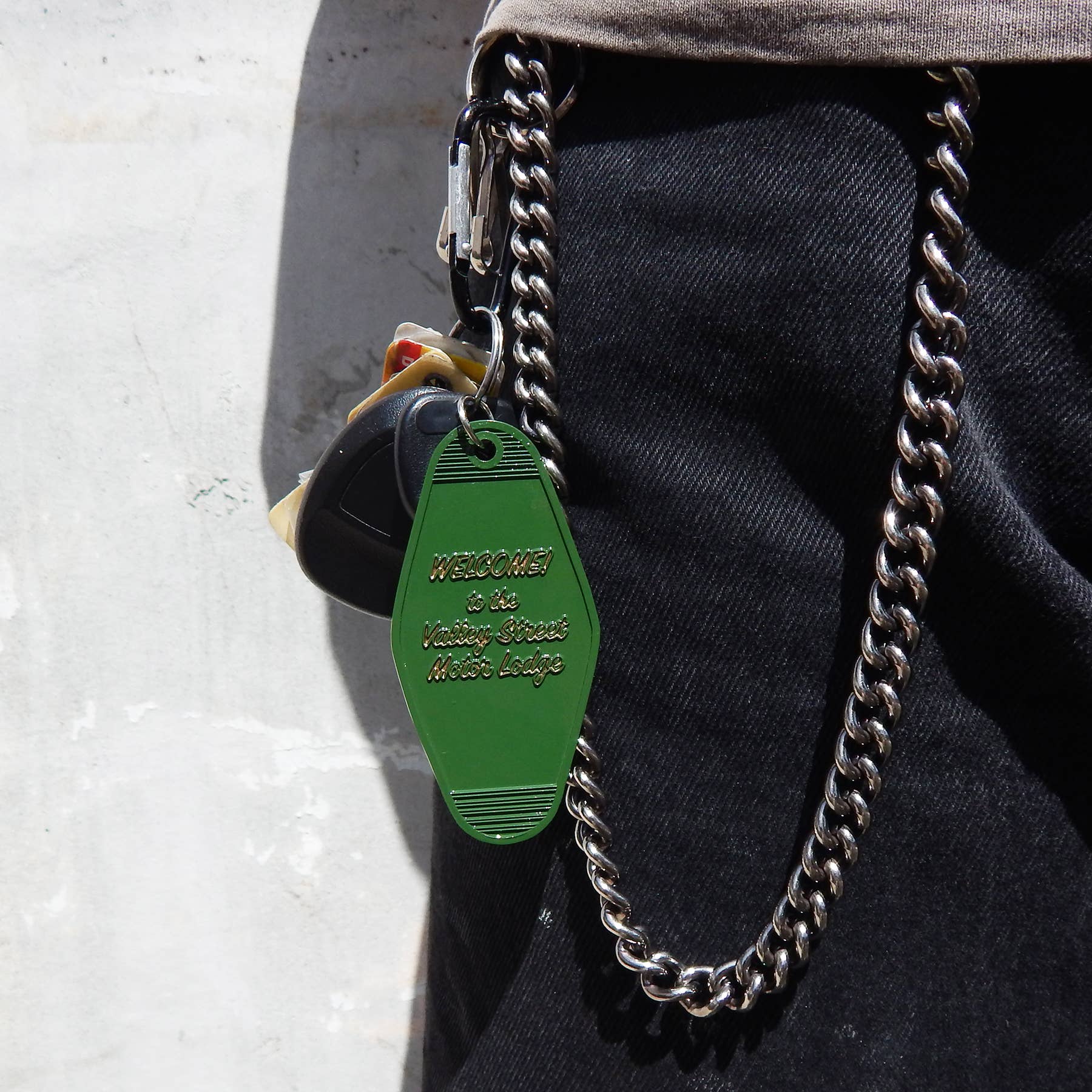 Hungry Ghost Press - Vente Porte-clés – unisexe - Porte-clés Valley Street Motor Lodge3