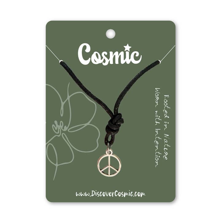 Peace Necklace | Adjustable Necklace | Amulet for wholesale by Cosmic