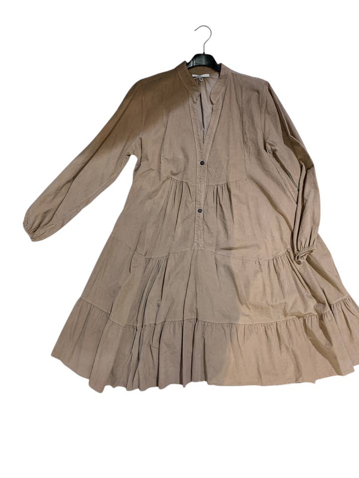 LINEN & COTTON HOUSE - Wholesale Overalls – Women's - CORDUROY PINWALE DRESS 30893