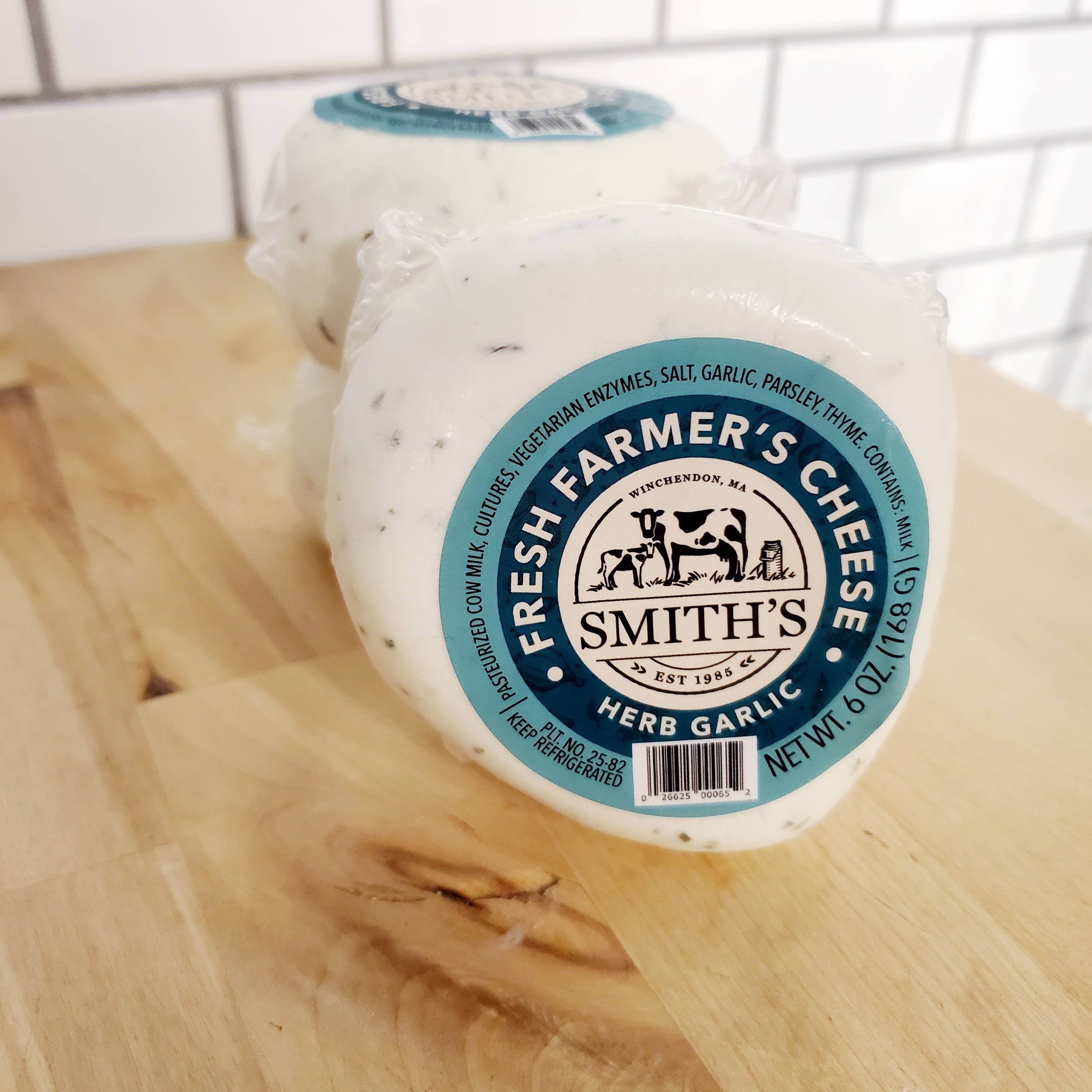 Smith's Country Cheese - Wholesale Cheese - Herb & Garlic Farmer's Cheese2