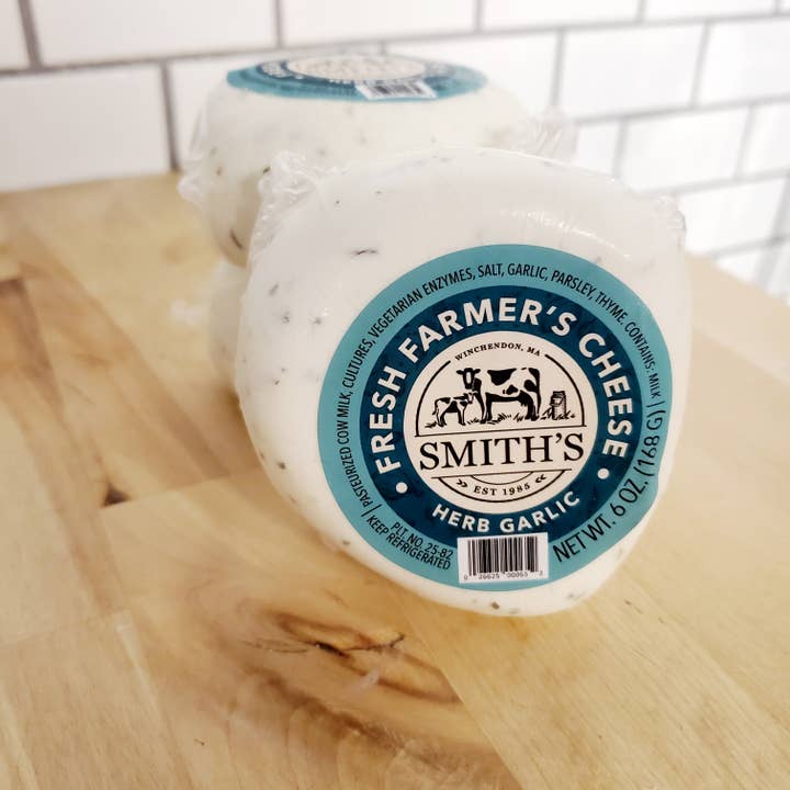 Smith's Country Cheese - Wholesale Cheese - Herb & Garlic Farmer's Cheese2
