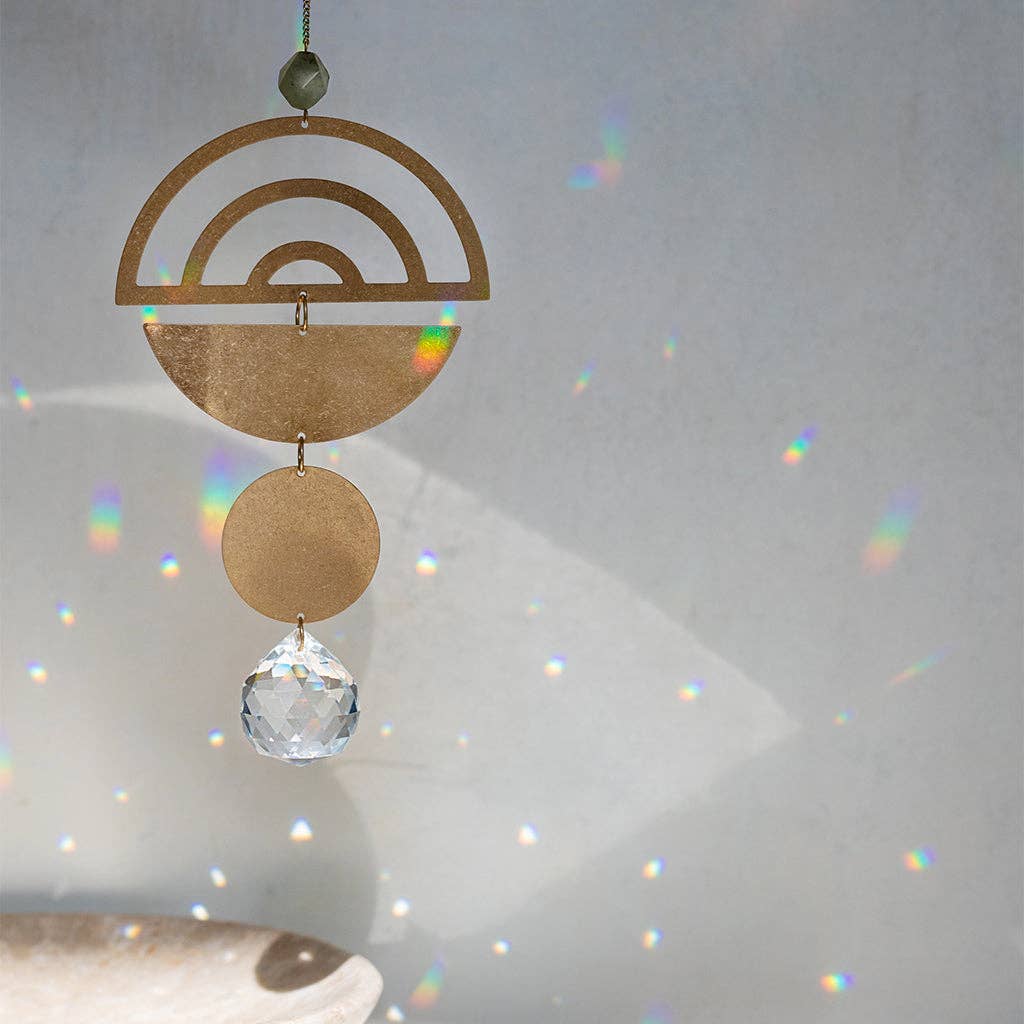 Scout Curated Wears - Wholesale Suncatcher - Suncatcher- Moon Phase/Moonstone7