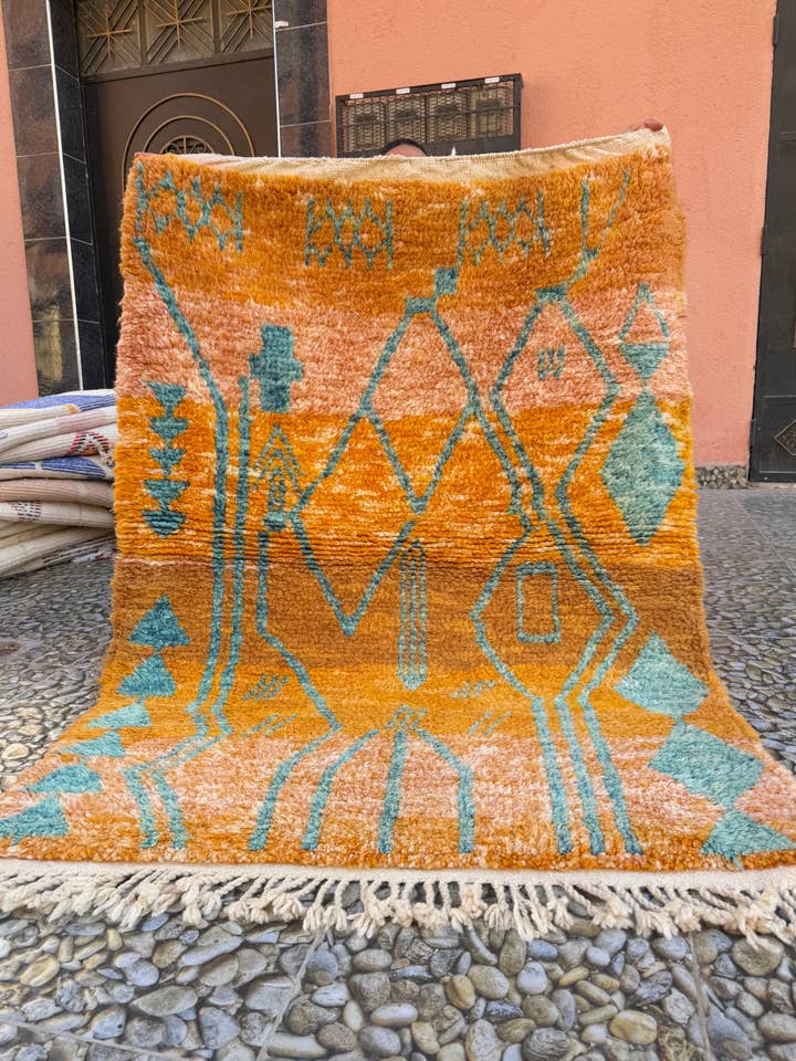 Berberteppich Beni Ouarain 158/116CM für den Großhandel von CASA Bohème