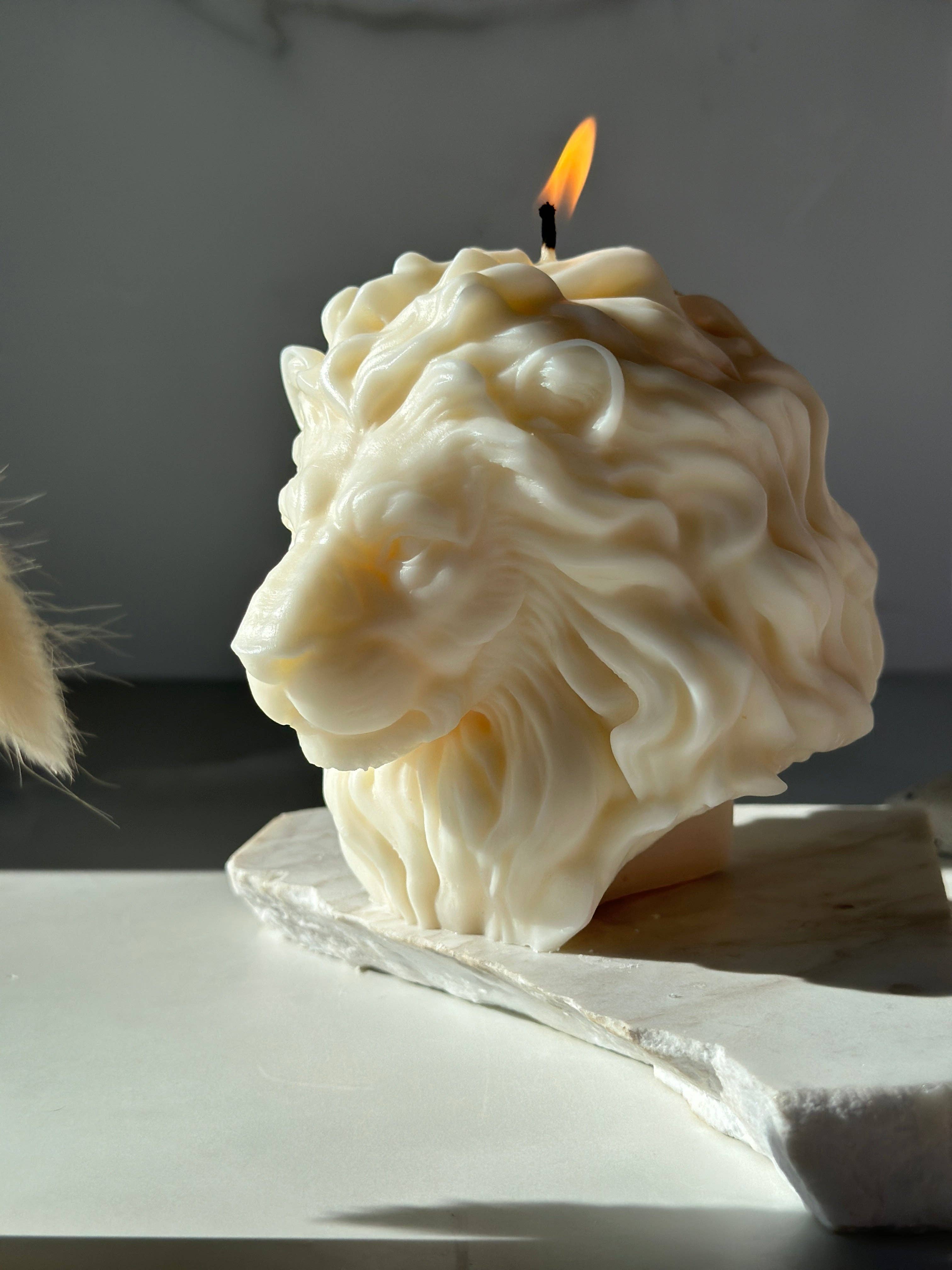 DE LA MUSHKA - Wholesale Novelty Candle - Lion Candle | Home Decor | Guest Favors2