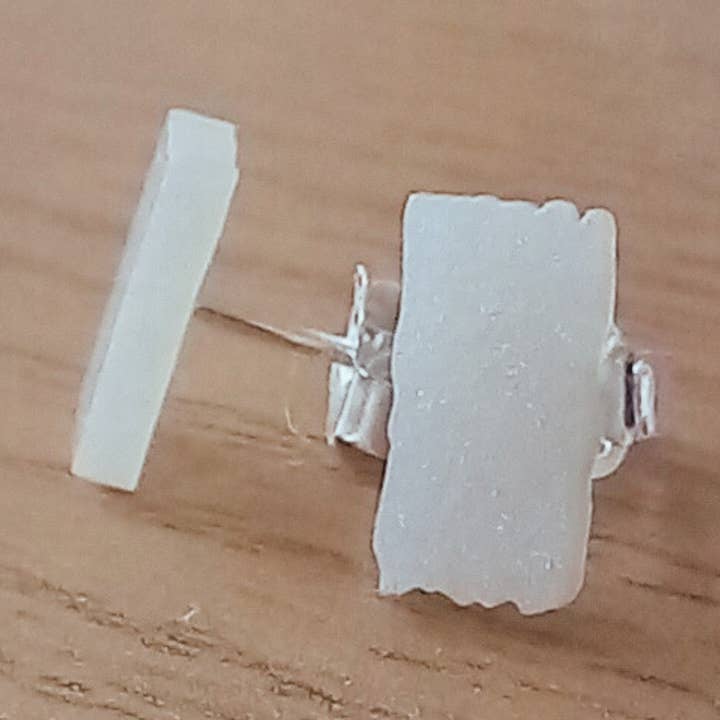 Appalachian Trail Vita Märken Örhängen för wholesale av Jp Handmade