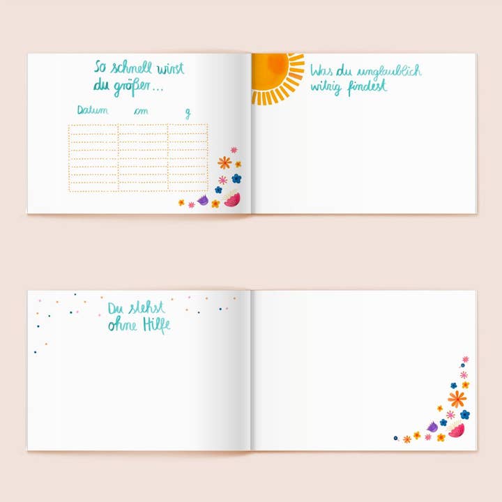 Frau Ottilie - Wholesale Memory Book - Kids & Baby - Baby Journal *Welcome* (Hardcover) (PU=3)2