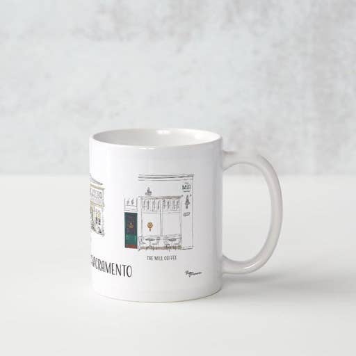 PriyaOriginalsArt - Wholesale Coffee Mug - Coffee Shops of Sacramento - Mug7