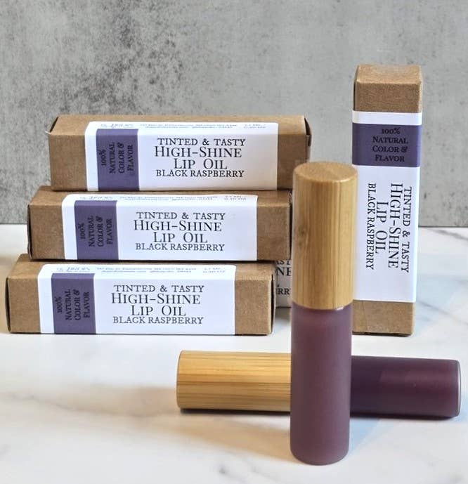 Du Jardin Beauty – wholesale Lip treatment/mask – Black Raspberry Tinted & Tasty High-Shine Lip