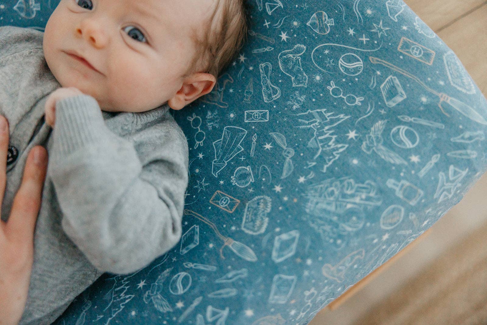 Copper Pearl - Wholesale Changing Mat/Pad Cover - Baby - Premium Knit Diaper Changing Pad Cover - Hogwarts2