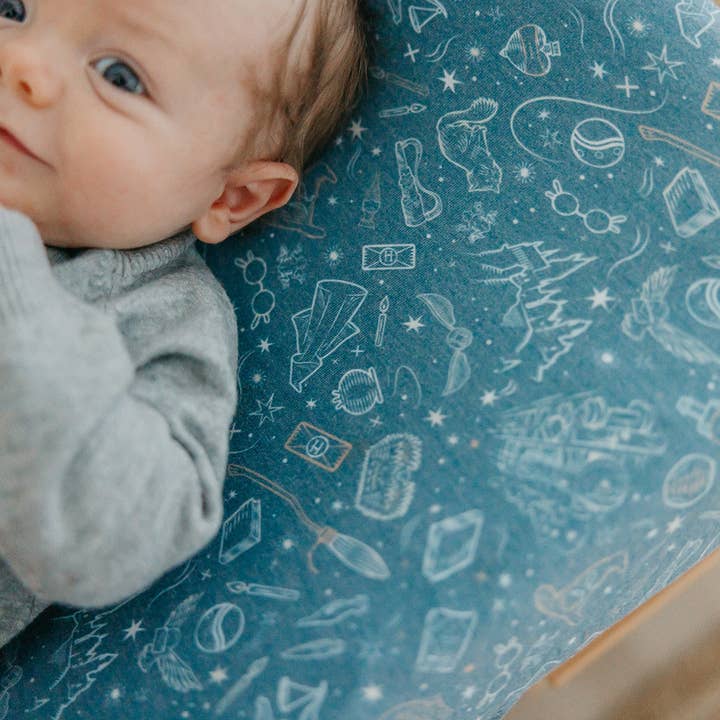 Copper Pearl - Wholesale Changing Mat/Pad Cover - Baby - Premium Knit Diaper Changing Pad Cover - Hogwarts2