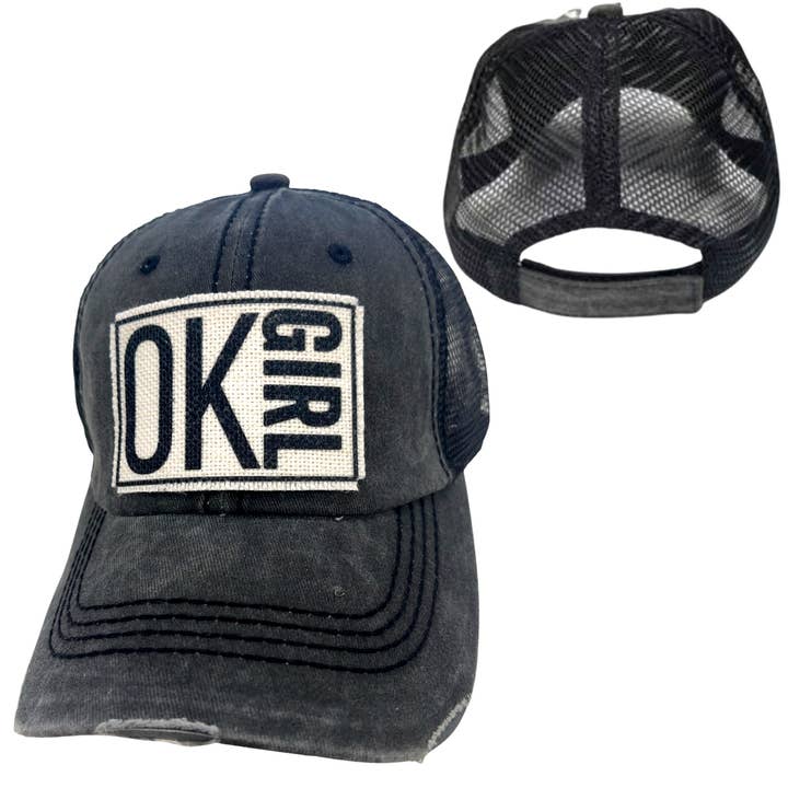 dkhandmade - Wholesale Trucker Hat - Women's - OKLAHOMA GIRL HATS
