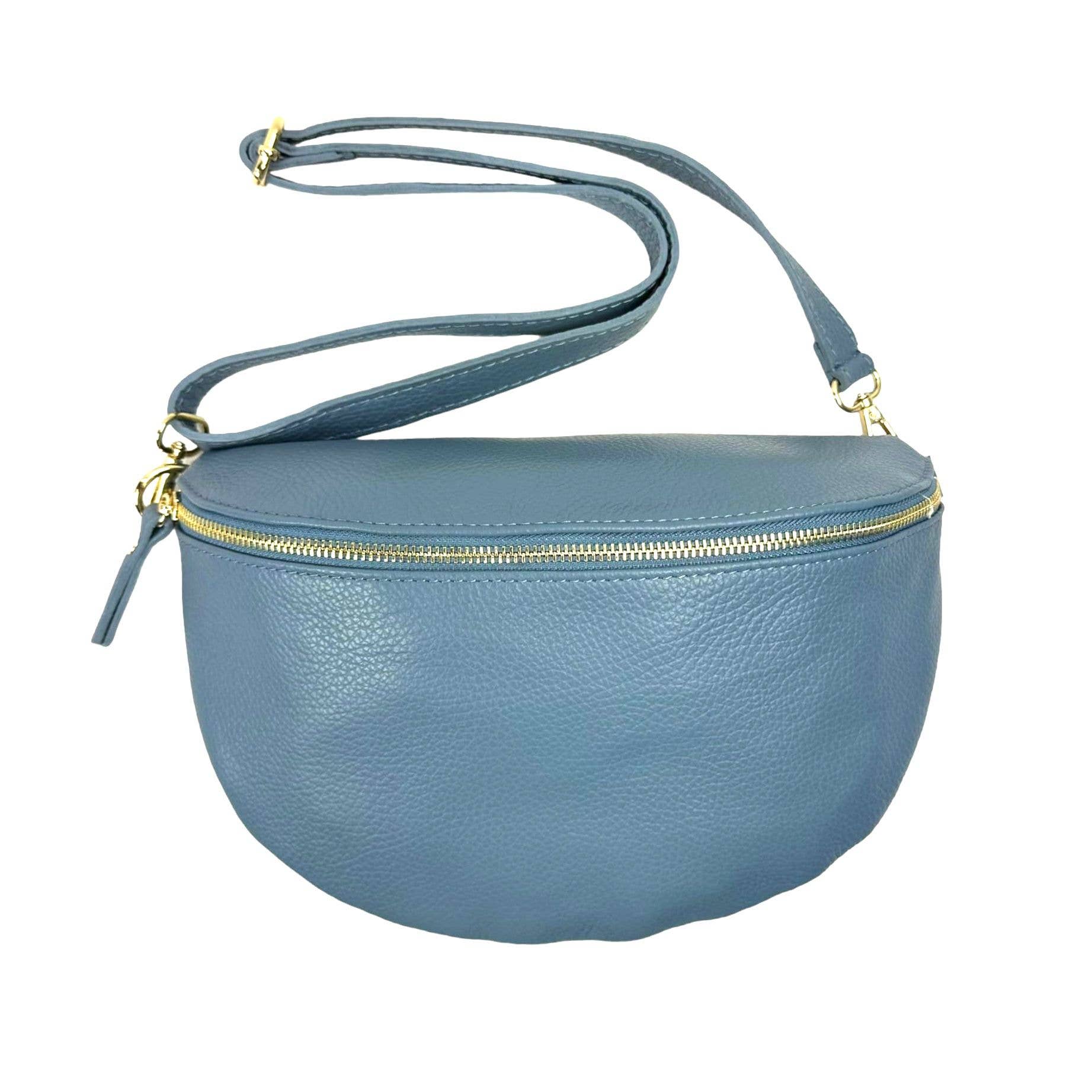 Chenson & Gorett - Vente Sac ceinture – femme - Grand sac de taille en cuir italien pour femme. Ventes en ligne6
