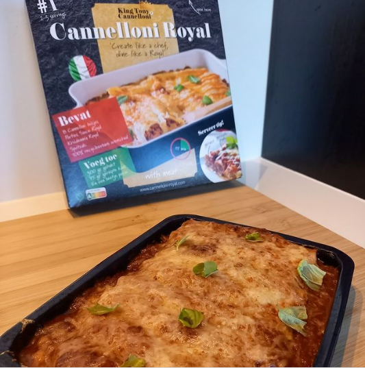 King Tony Cannelloni - Venta al por mayor Kit de cocina - Cannelloni Royal para carne vegetariana3