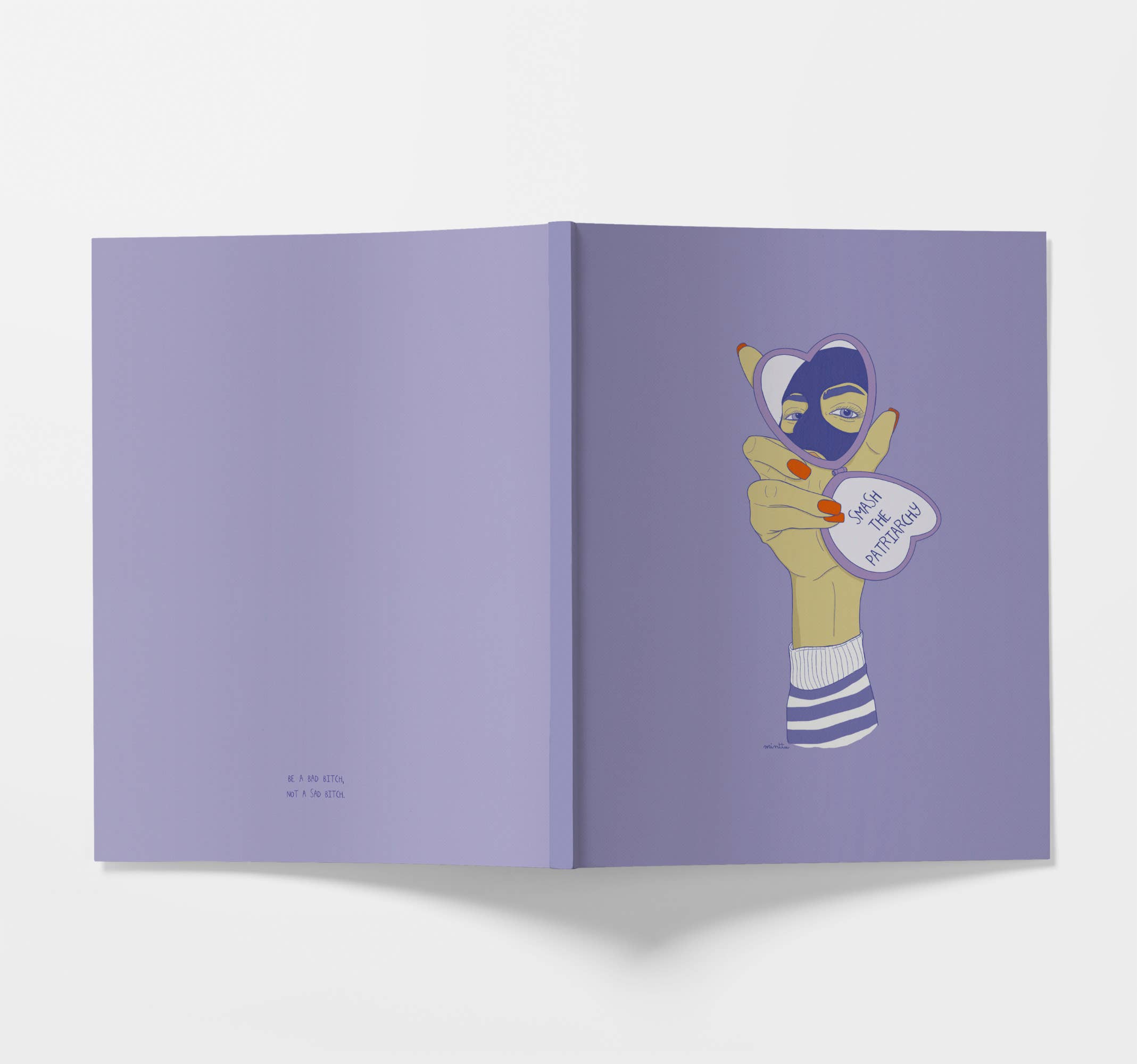 minttu illustrations - Wholesale Notebook - Notebook "smash the patriarchy"4