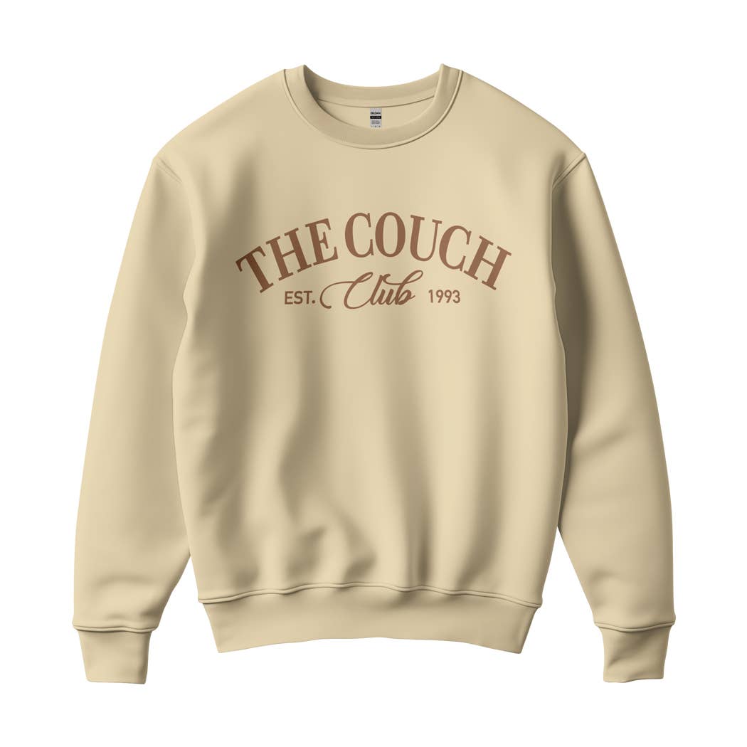 Fashion City – wholesale Sweatshirt – Unisex – The Couch Club Fleece Long Sleeve Sweatshirt1