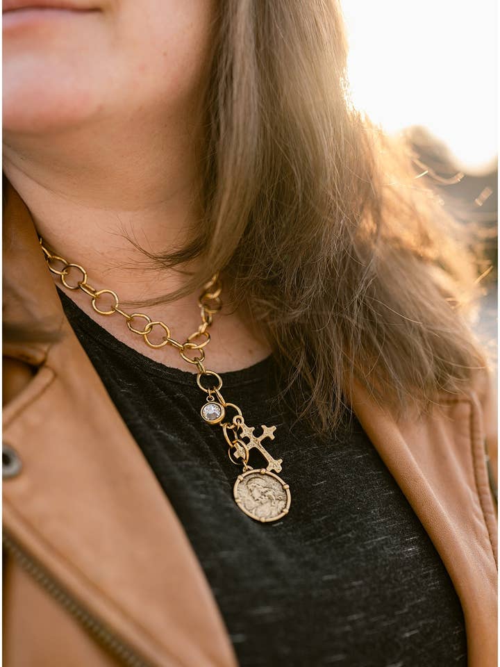 Born to do This Necklace for wholesale by Grace Girl Beads