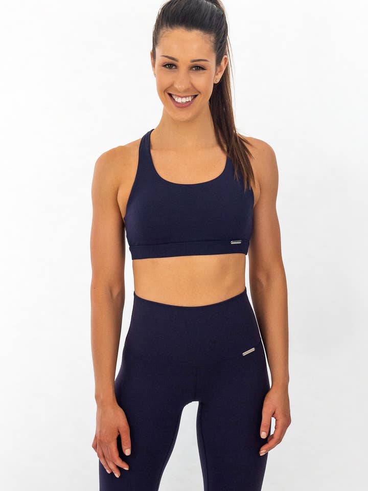 Zuma Sport-BH - Mitternachtsblau für den Großhandel von MOVEMAMI