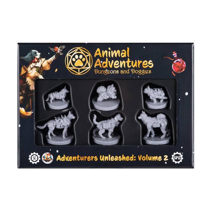Animal Adventures: Dungeons and Doggies Volume 2 for wholesale by QMDirect