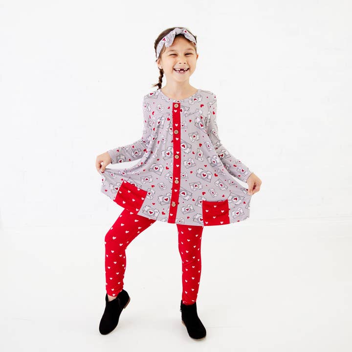 Hjertefangende Lomme Tunika og Bukser Sæt for engroshandel hos Dreamiere