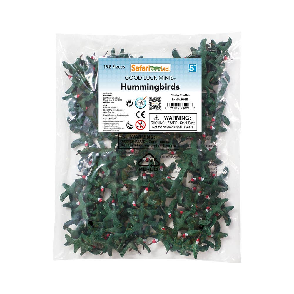 Safari Ltd. - Wholesale Decorative Figurine - Hummingbirds - Good Luck Minis® - 1002293