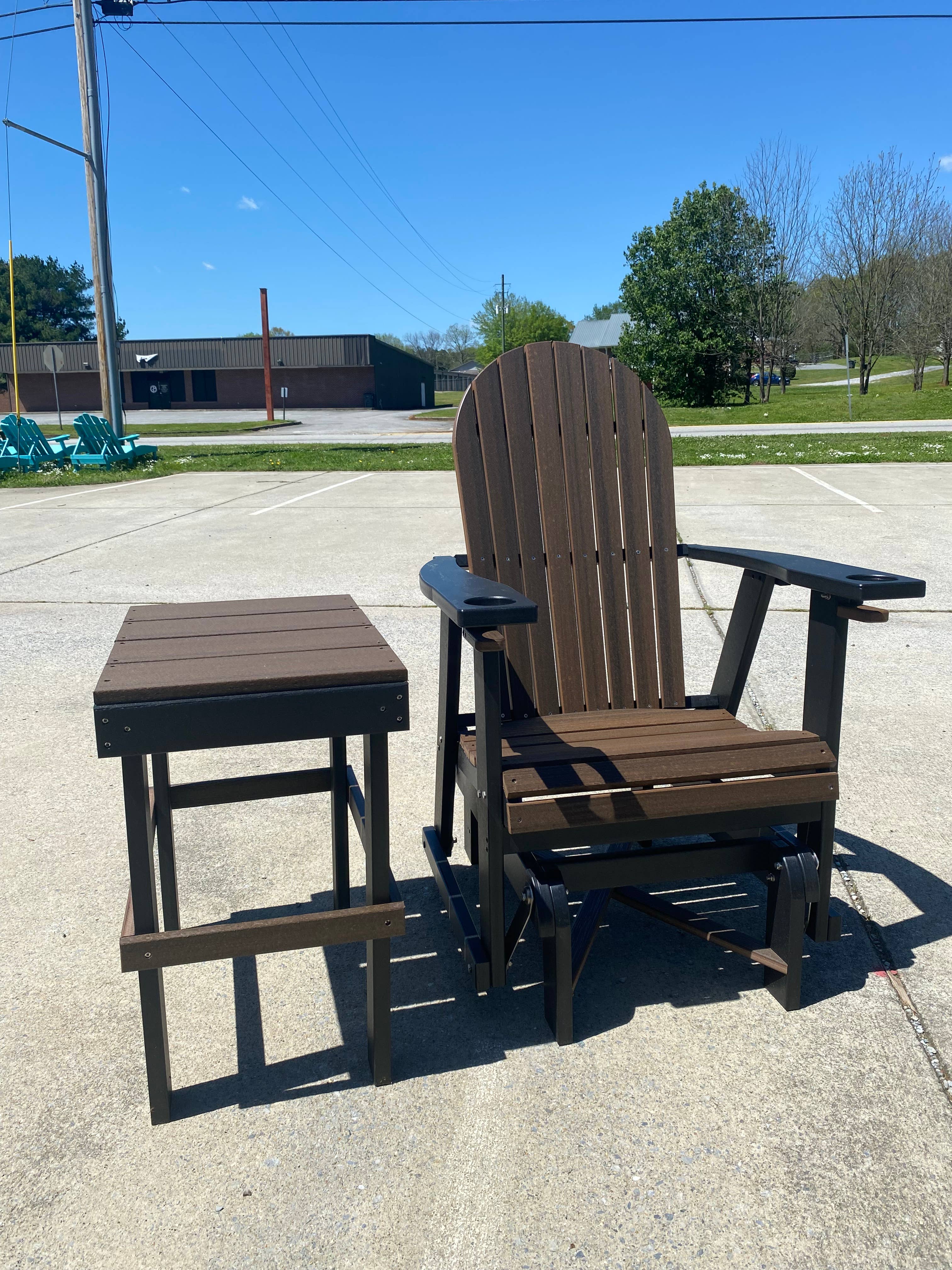 Evergreen Patio - Wholesale Patio Table - Glider Height Rectangular Table4