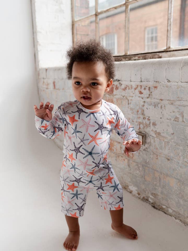 Maião Starfish Uma Peça UPF 50+ por atacado de ClayBearOfficial