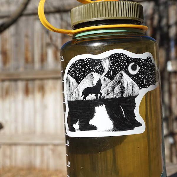 Sticker Art - Wholesale Sticker - Bear Sticker - Outdoor Stickers3