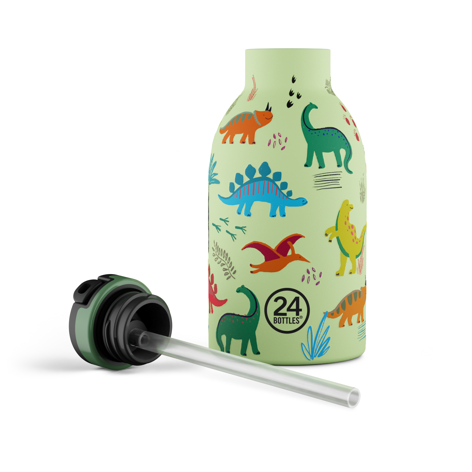 24Bottles - Wholesale Water Bottle - Kids Insulated Bottle | Jurassic Friends - 330 ml3