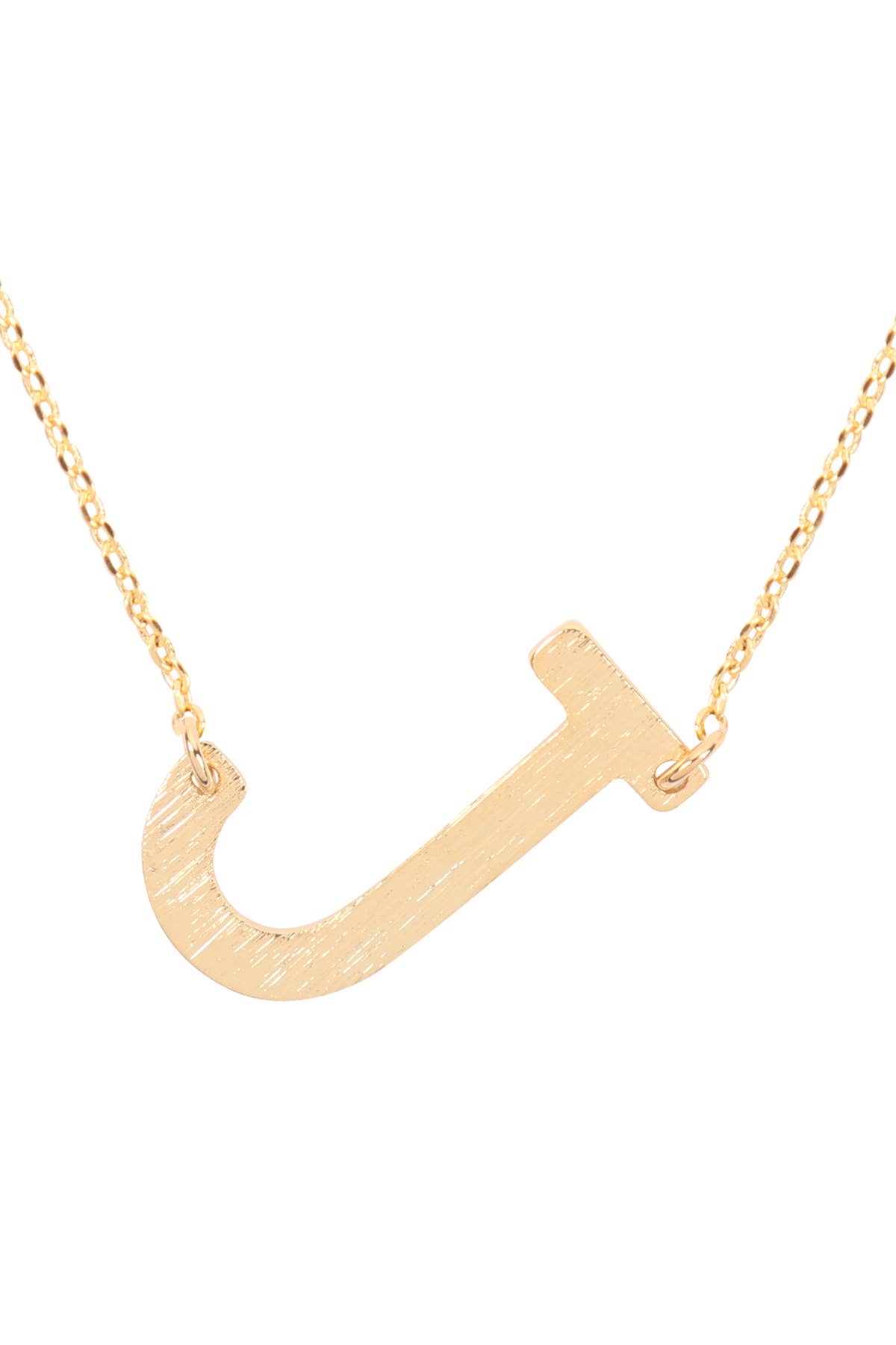 MYS Wholesale Inc - Wholesale Pendant/Charm Necklace - Initial Rough Finish Chain Necklace38