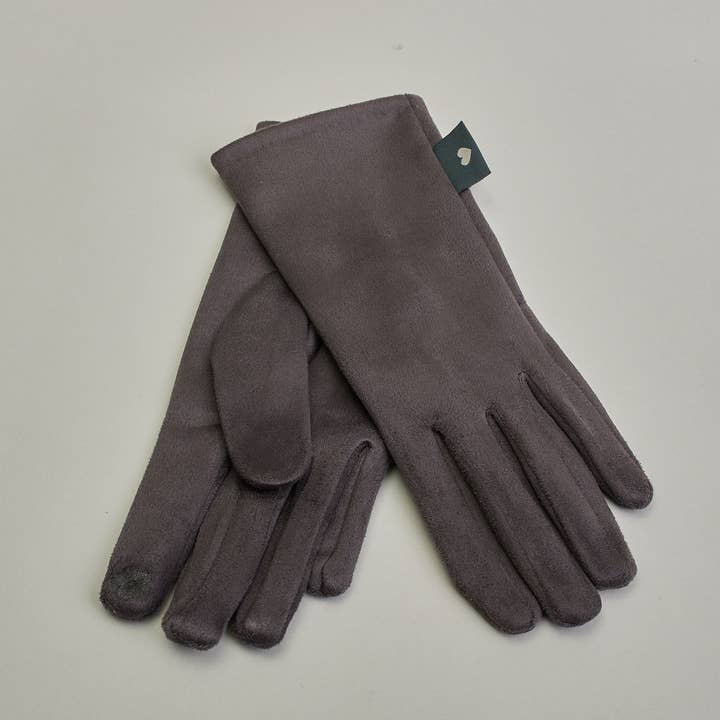 Herzilein-Wien GmbH – Großhandel Handschuhe – Damen – Velourleder-Optik Handschuhe – kuschelig und elastisch17