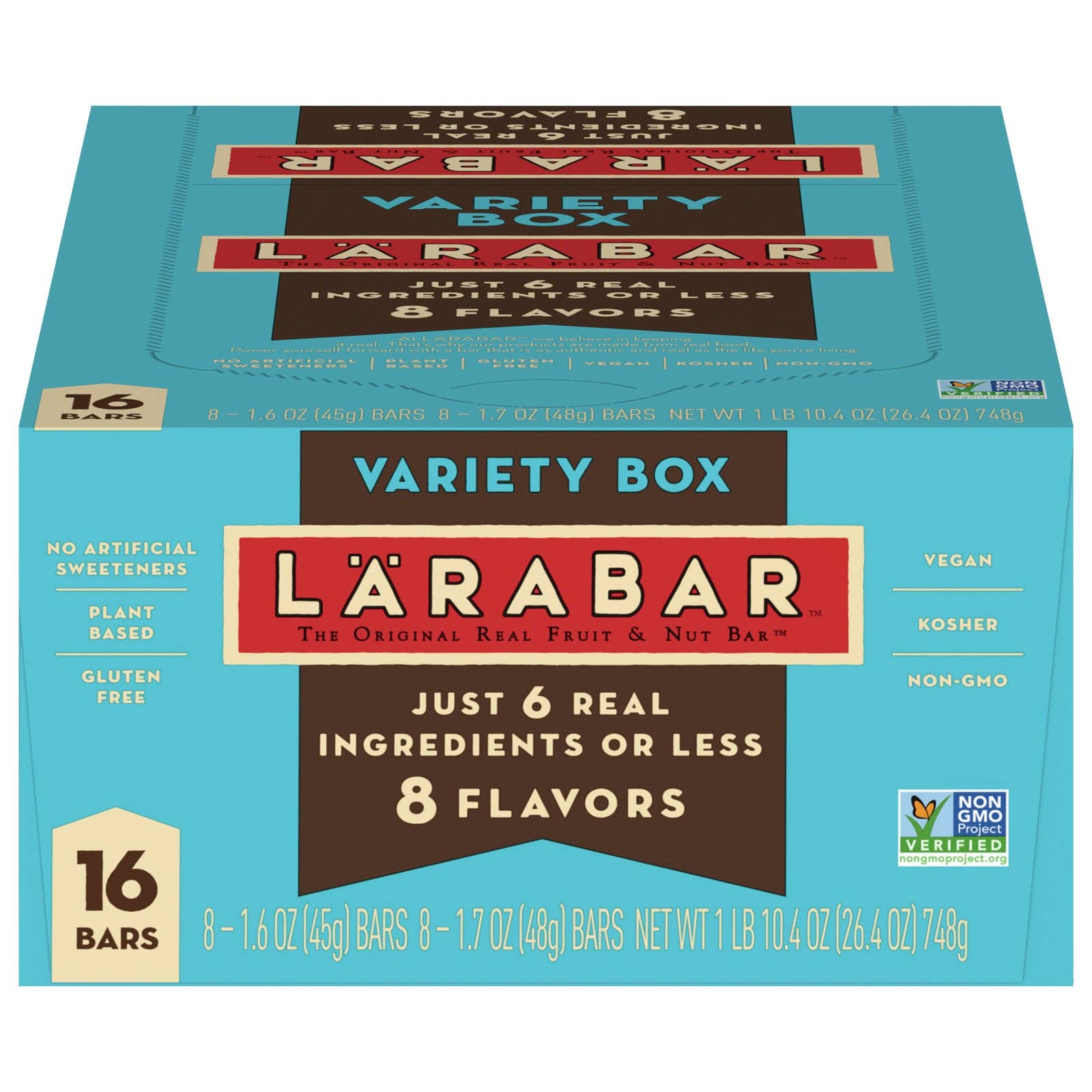 Everyday Supply Co - Wholesale Snack Bar - Larabar - Bar Variety Box 8 Flvr - Cs Of 4-16 Ct0