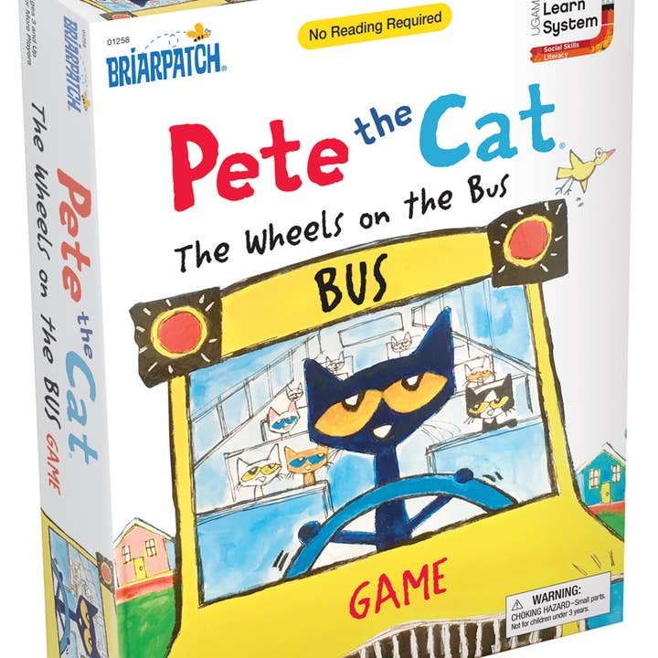 University Games - Wholesale Card Game - Pete The Cat: Wheels on the Bus Card Game