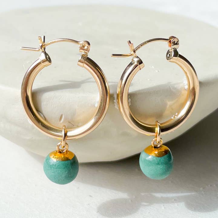 Be Bold Hoops for wholesale by AMBER E LEA