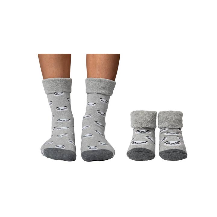 PANDA - For you and baby too | Cucamelon for wholesale by Sock Academy