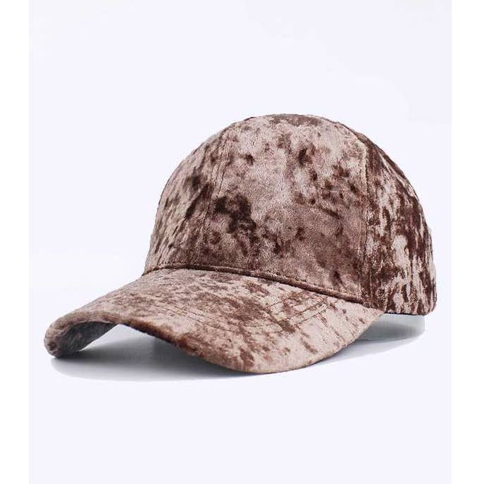 GORRA DE COLOR VELOUR DESGASTADO para venta al por mayor de Paperdoll