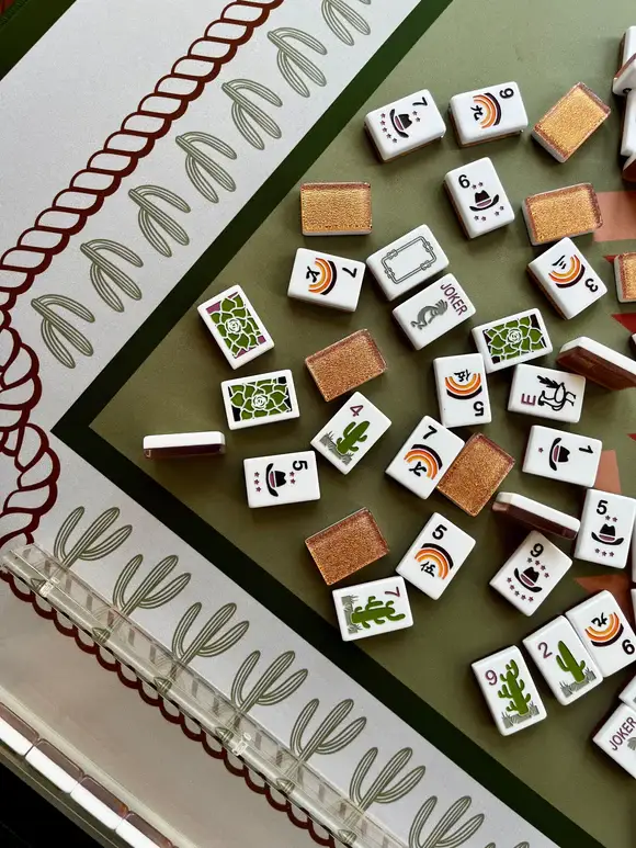 Luxe Mahjong - Wholesale Board Game - Western Mahjong Set2