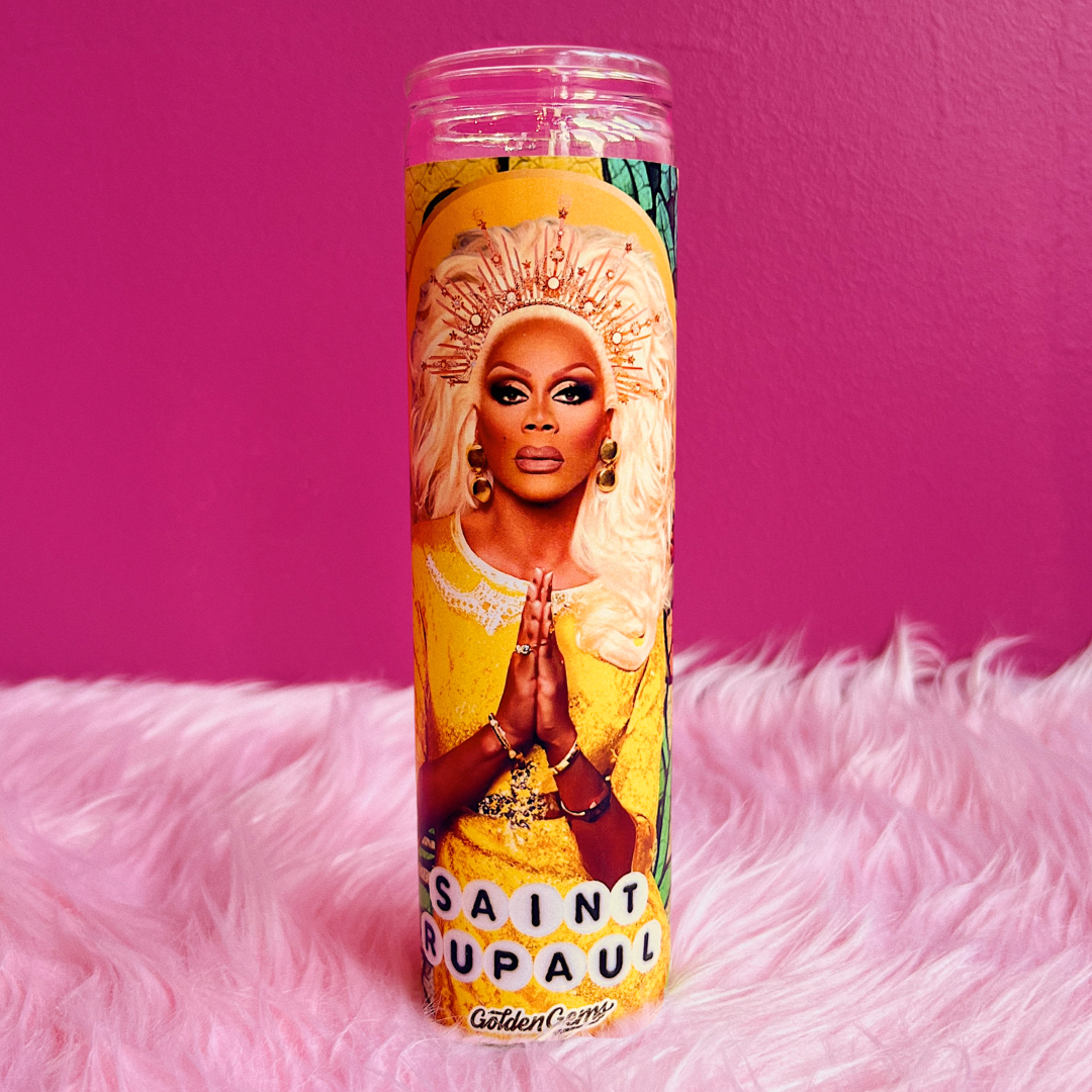 Golden Gems - Wholesale Votive candle - Saint Rupaul Prayer Candle0