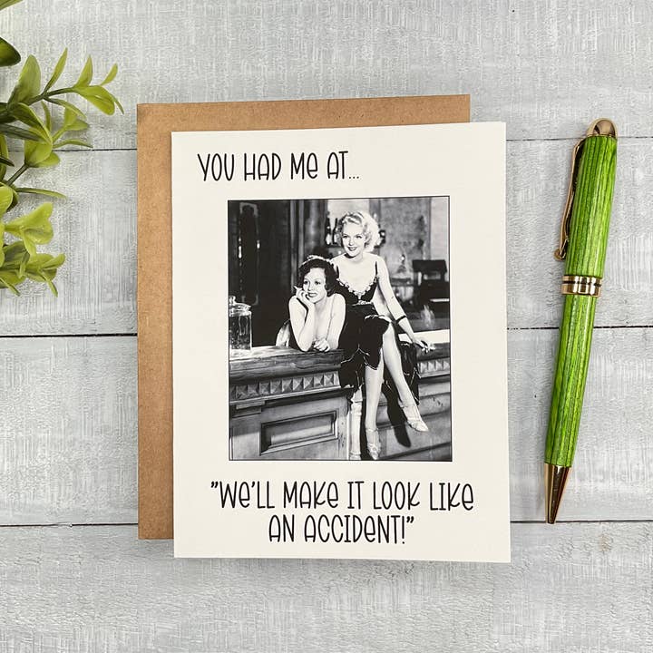 Make It Look Like An Accident and other Purchase Wholesale accident. Free Returns & Net 60 Terms on Faire trending on Faire.