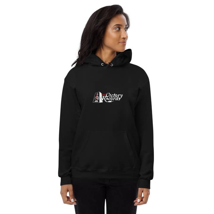 Battl Victory Records - Fleece hoodie (black) for wholesale by Battl Victory Records