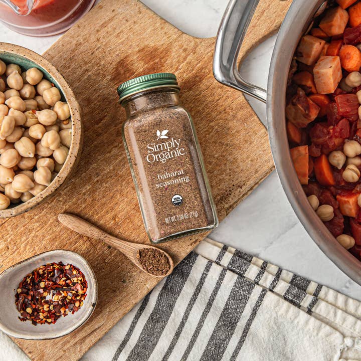 Simply Organic - Wholesale Dried Spice - Baharat Seasoning, Certified Organic, Kosher, 2.50 Oz1