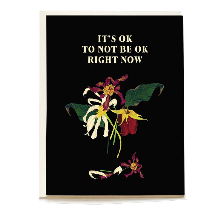 Tarjeta de felicitación de Wilted Sympathy para venta al por mayor de Pen + Pillar