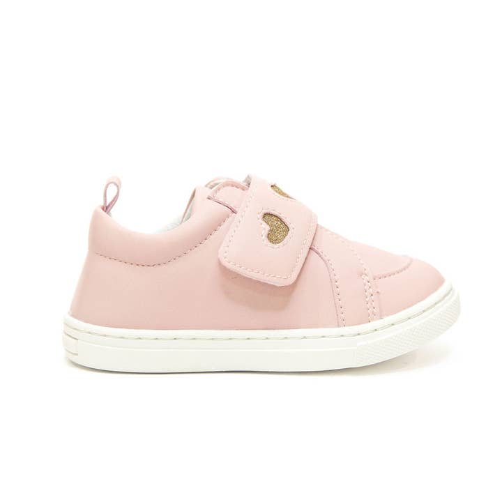AUDREY pink toddler girls sneakers for wholesale by Billycart Kids