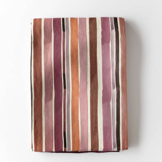 Lisbon Stripe Tablecloth for wholesale by Goldie Home