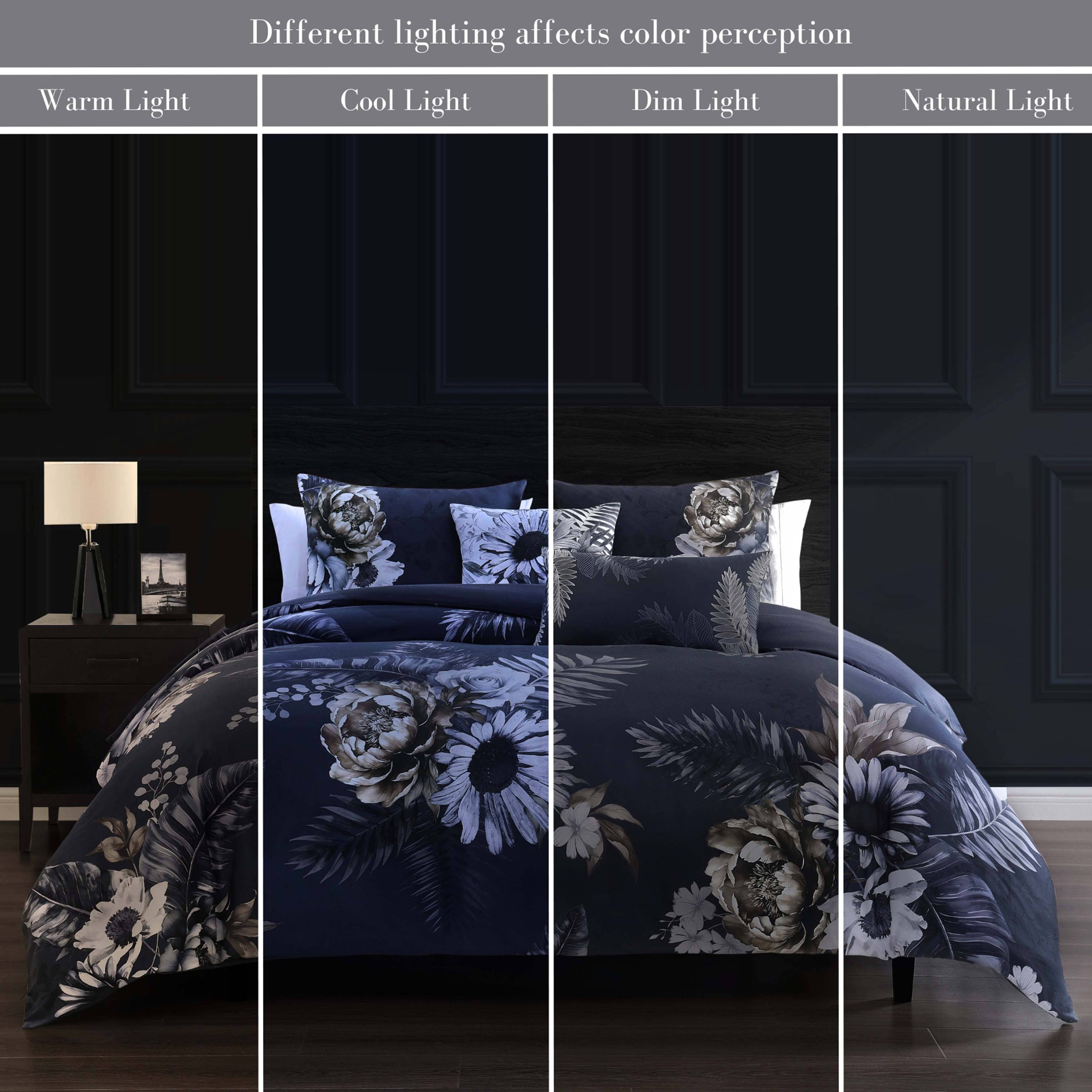 Bebejan - Wholesale Bedding Set - Evermore 5 Piece Reversible Comforter Set9