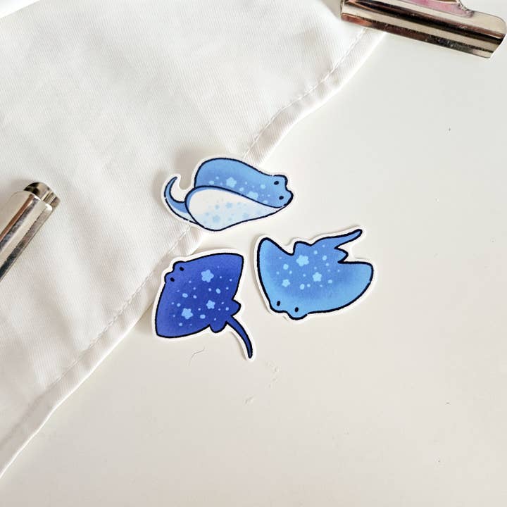 sting ray temporary tattoos for wholesale by Zellie's Koi Pond
