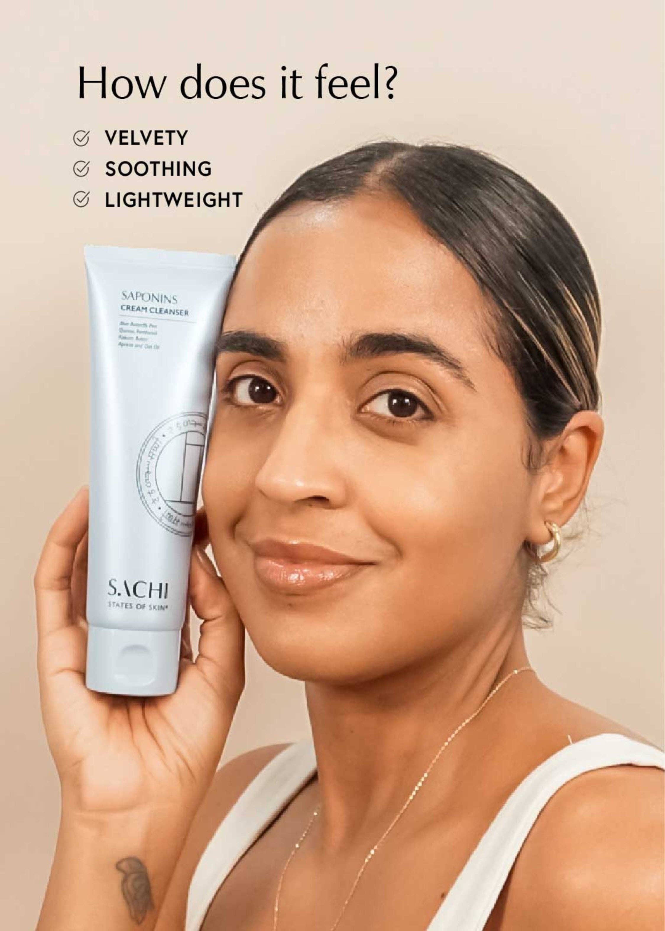 Sachi Skin – wholesale Facial cleanser – Saponins Cream Cleanser - 120ml2