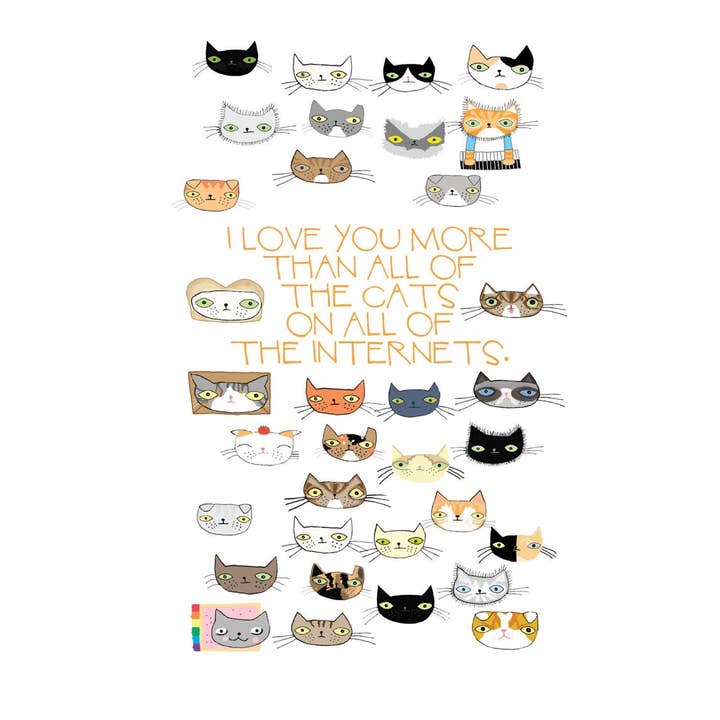 Carte postale Chats sur les Internets pour la vente par bishopart